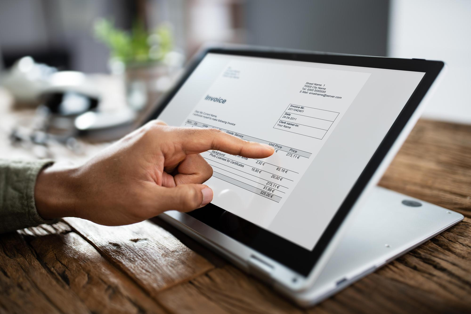 AI validating receipts and eligibility