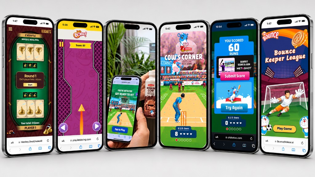 AR and immersive brand experiences on phone screens