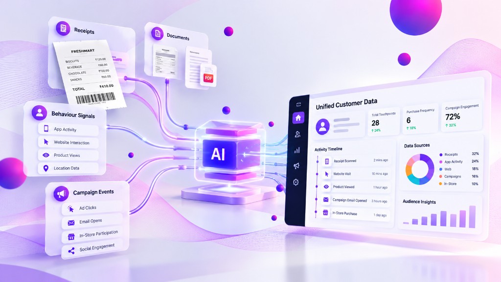 AI capturing receipts, documents, and campaign signals