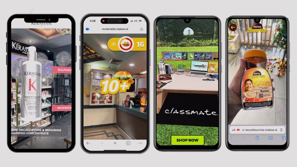 Brand AR experiences across product visualisation and retail activation