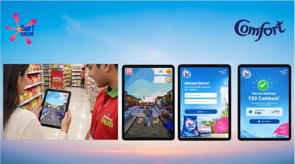 In-store gamified loyalty journey from play to cashback