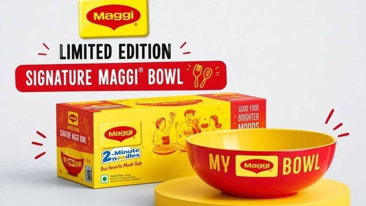 Limited-edition Maggi signature bowl gift with purchase